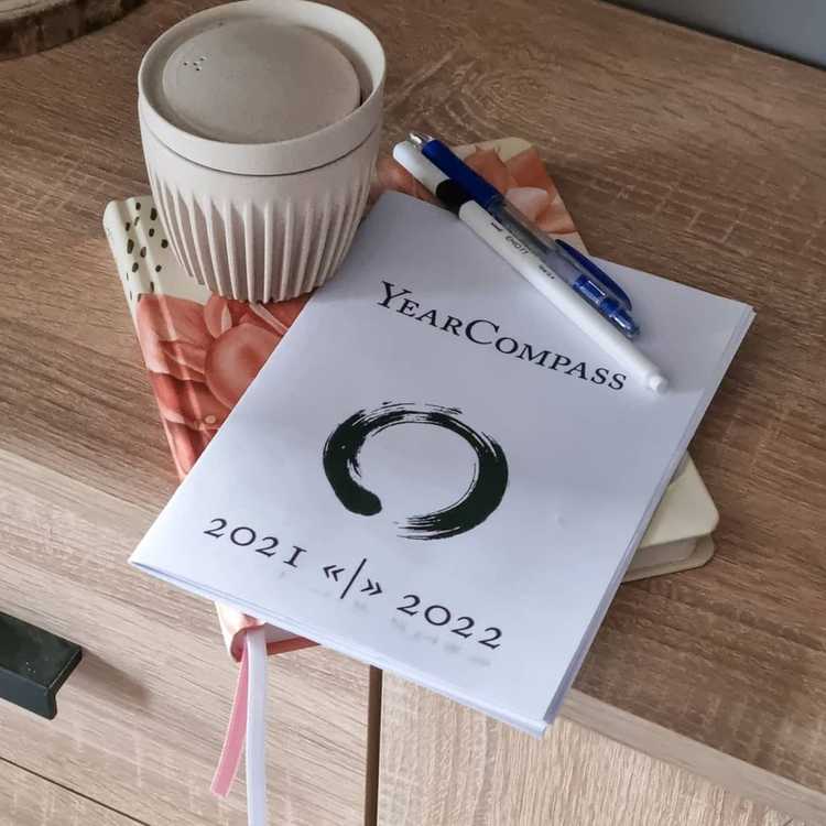 Yearcompass The Booklet That Helps Close Your Year And Plan The Next One